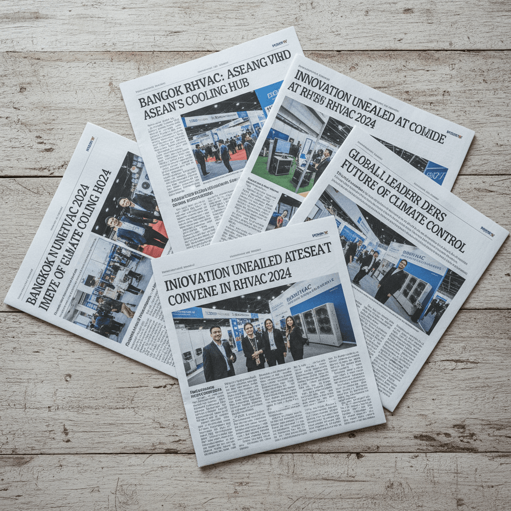 Collection of Bangkok RHVAC press clippings and articles